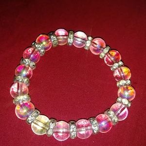 🦄Clear Northern Lights Stretchy Bracelet